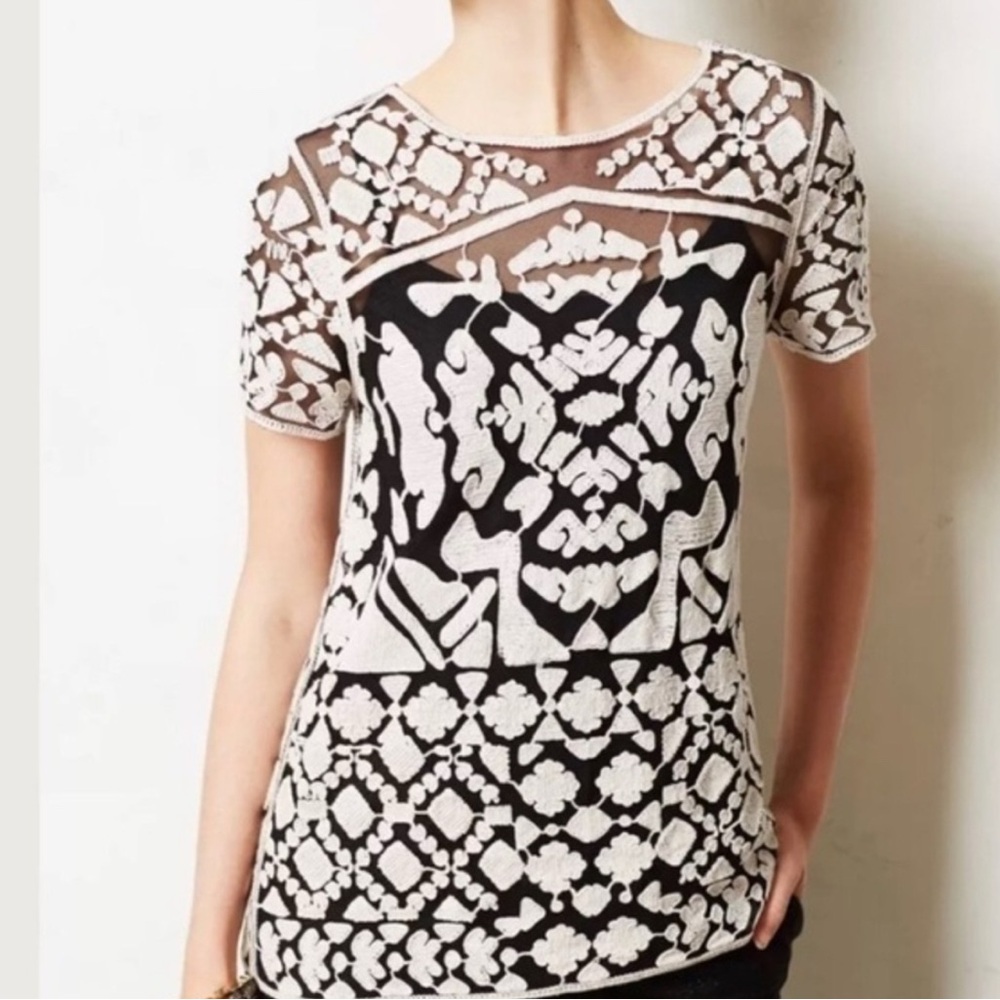 Everleigh sheer blouse